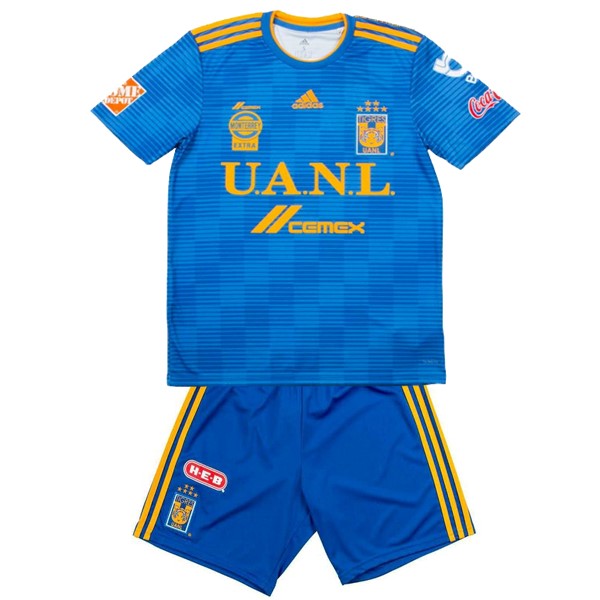 Camiseta Tigres de la UANL Replica Segunda Ropa Niños 2018/19 Azul